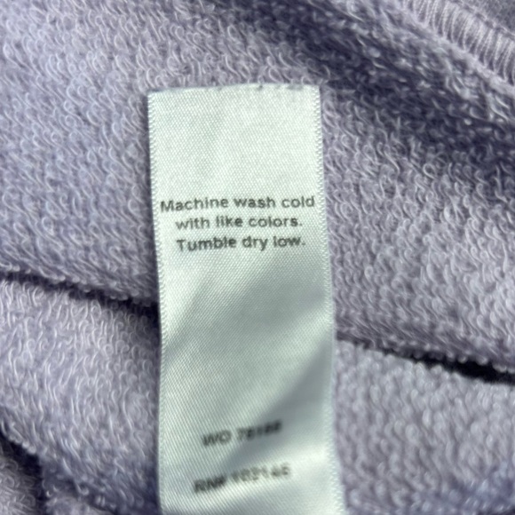 Michael Stars Ariana Flutter Sleeve Top in Pale Lilac Purple, Size Medium - Picture 9 of 9